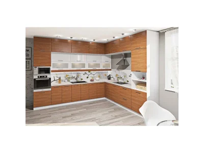 What is a built-in kitchen?
